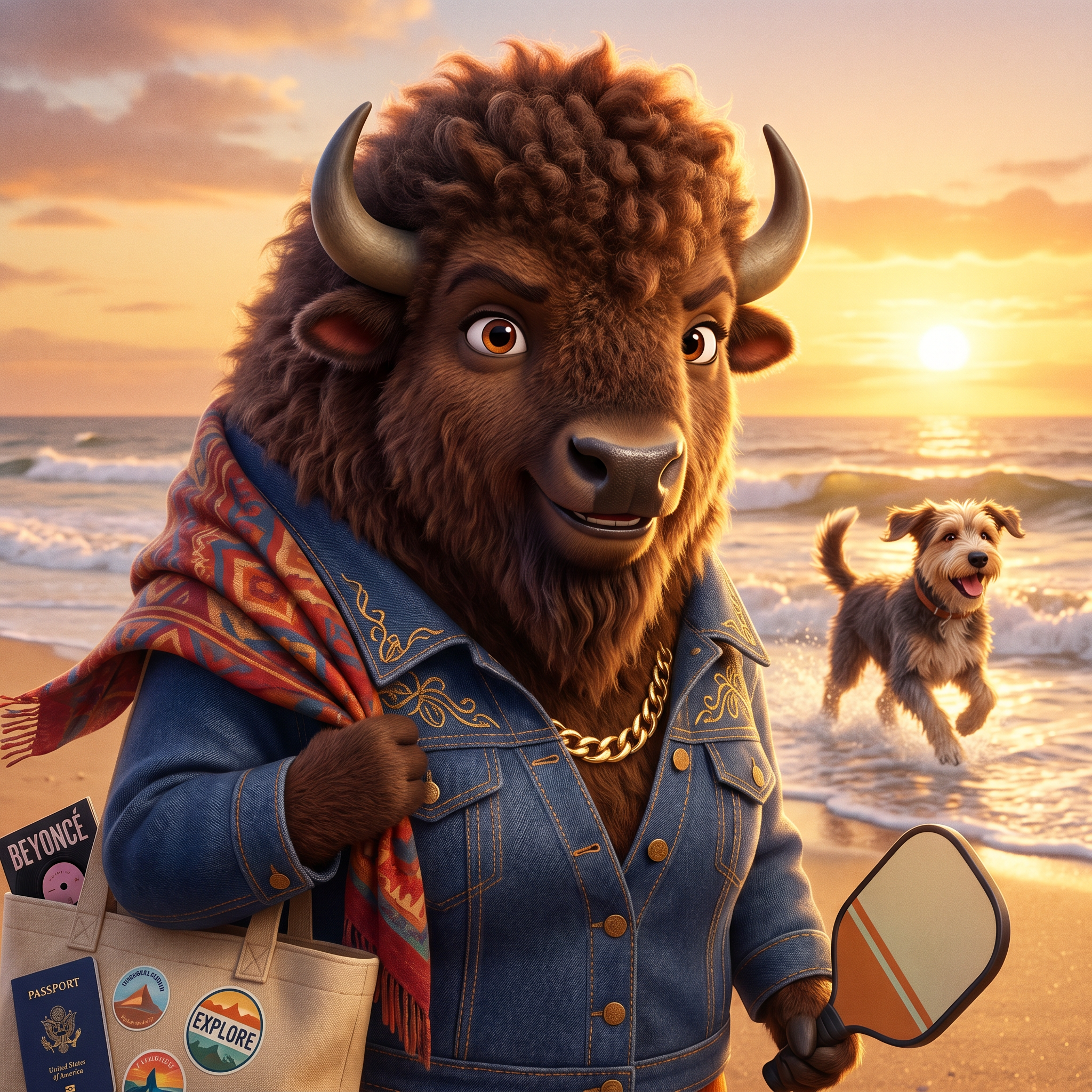 Blaze the Bison